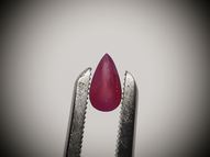 Unheated ruby 0.75 ct 7.5х4.2 mm