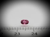 Pink sapphire 0.35 ct 5.5х3.5 mm