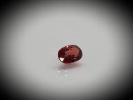 Red sapphire 0.61 ct 6х4 mm