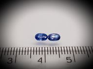 Blue sapphire pair 0.56 ct 5x3 mm