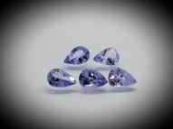 Tanzanite set 2.87 ct 5 pcs. 7x5 mm