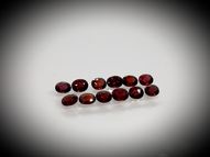 Unheated red sapphires set 1.80 ct 12 pcs