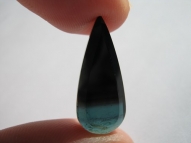 Tourmaline indicolite 10.25 ct 23 х 9.6 mm