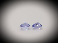 Tanzanite pair 1.50 ct 7x5 mm