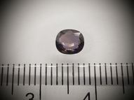 Unheated violet sapphire 0.68 ct 5.4х4.8 mm