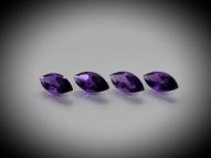 Amethyst set 4 pcs. 2.17 ct 8х4 mm