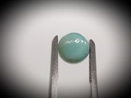 Round larimar 5.01 ct 11 mm