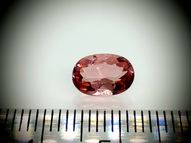 Pink tourmaline 1.58 ct 8.7х6.1 mm