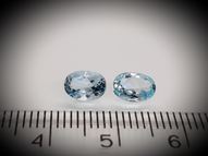 Topaz pair 1.81 ct 7x5 mm