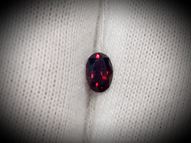 Unheated red sapphire 0.32 ct 4.8х3.3 mm