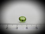 Peridot 1.28 ct oval 8 x 6 mm