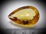 Citrine 51.92 ct 34x22 mm certified