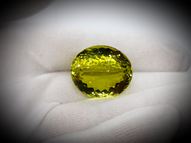 Lemon quartz 44.88 ct 24x21 mm