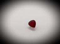 Unheated ruby pear 0.28 ct 4.8х4 mm