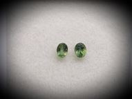 Alexandrite pair 0.50 ct 4.1x3.3 mm