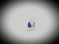 Blue & white sapphire pear 0.52 ct 5.5х4.2 mm