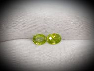 Sphene titanite pair 2.17 ct 7x5 mm