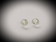 Chrysoberyl pair 0.32 ct 4x3 mm