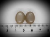 Moonstone pair 21.73 ct 16х12 mm