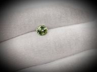 Light-green tiurmaline 1.25 ct 6.6х6.2 mm