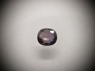 Unheated violet sapphire 0.68 ct 5.4х4.8 mm