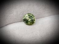 Light-green tiurmaline 1.25 ct 6.6х6.2 mm