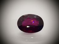 Rhodolite garnet 8.73 ct 15х11 mm