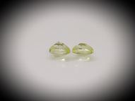 Chrysoberyl pair 1.28 ct 6 х 4.3 mm