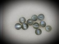 Alexandrite cat's eye set 1.27 ct 2.8 mm 10 pcs