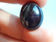 Star garnet CERTIFIED 40.21 ct 22x18 mm 