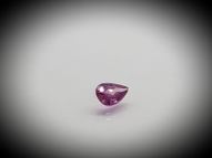 Pink sapphire pear 0.35 ct 5.5х4 mm