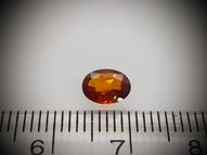 Spessartine garnet 0.91 ct 6.8 х 5.4 mm