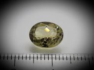 Diaspore zultanite 2.66 ct 9.5х7.6 mm