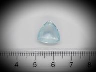 Aquamarine 4.08 ct 12.4х12.3 mm certified