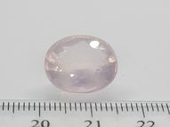 Pink quartz 8.33 ct 15x13 mm