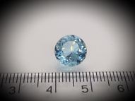 Round blue topaz 4.64 ct 10 mm