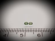 Alexandrite pair 0.10 ct 2.7x1.9 mm