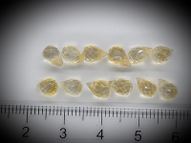 Citrine set 9.69 ct 6.5х4.5 mm