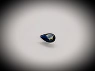 Blue with yellow sapphire pear 0.68 ct 8х5 mm