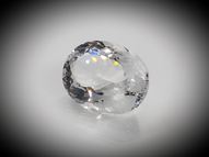 White (colorless) quartz 51.71 ct 27.3х21.3 mm