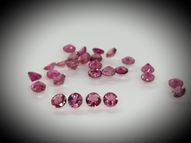 Pink tourmaline set 27 pcs. 3.6 mm 4.73 ct