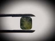 Unheated green sapphire 5.61 ct 9.1x8.5 mm