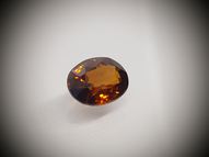 Orange zircon hyazinth 1.80 ct 8x6 mm