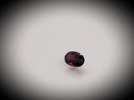 Unheated red sapphire 0.32 ct 4.8х3.3 mm