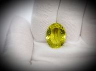 Lemon quartz 16.78 ct 19 х 14.5 mm