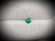 Round emerald 0.39 ct 4.6 mm