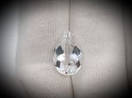 White (colorless) topaz 8.70 ct 16.4x10 mm