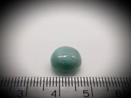 Round larimar 5.01 ct 11 mm