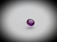 Unheated round pink sapphire 0.56 ct 5 mm