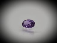 Unheated violet sapphire 0.77 ct 6.3х4.3 mm (color change)